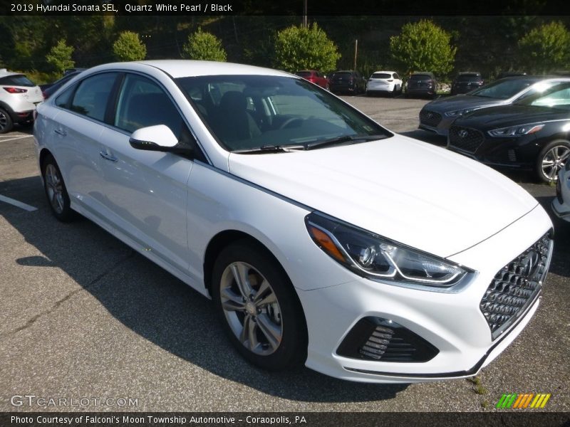 Front 3/4 View of 2019 Sonata SEL