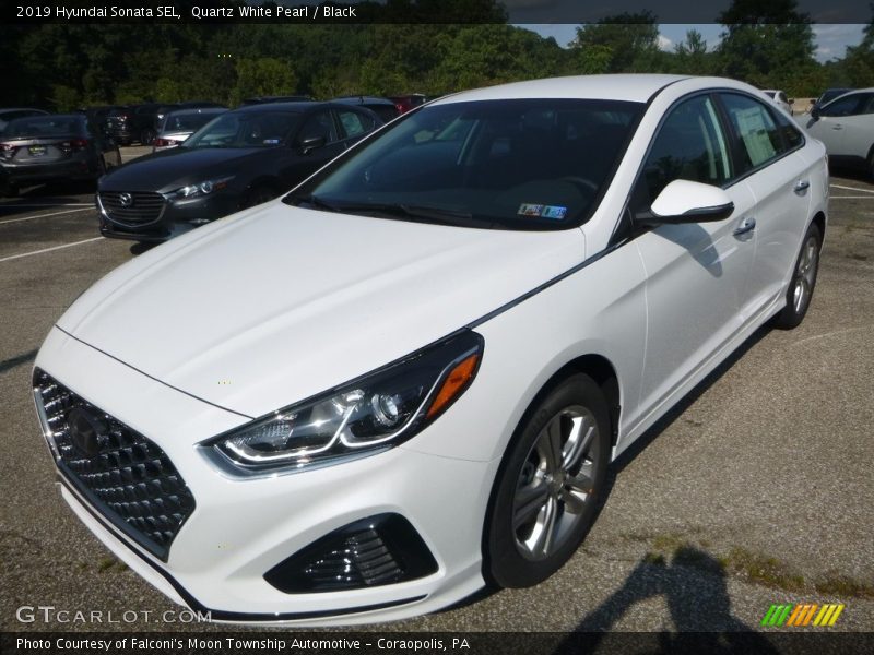  2019 Sonata SEL Quartz White Pearl