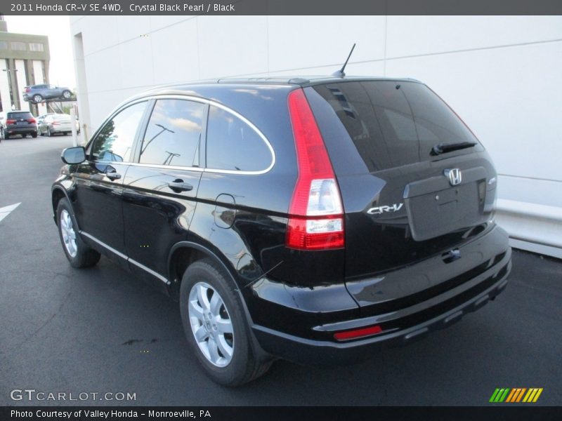 Crystal Black Pearl / Black 2011 Honda CR-V SE 4WD