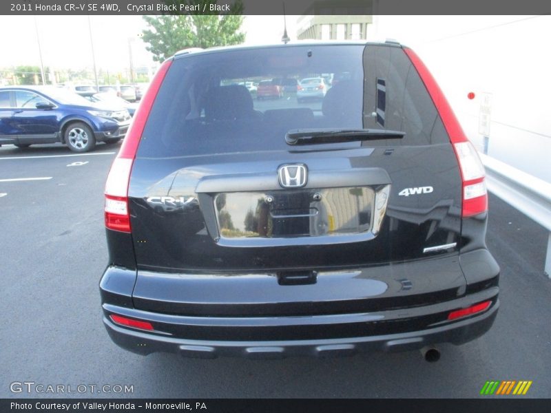 Crystal Black Pearl / Black 2011 Honda CR-V SE 4WD