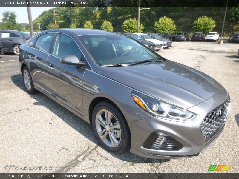 Front 3/4 View of 2019 Sonata SEL