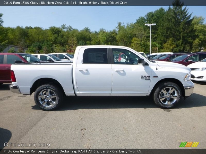 Bright White / Black/Diesel Gray 2019 Ram 1500 Classic Big Horn Crew Cab 4x4