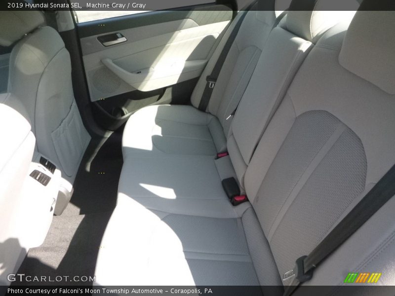 Machine Gray / Gray 2019 Hyundai Sonata SEL