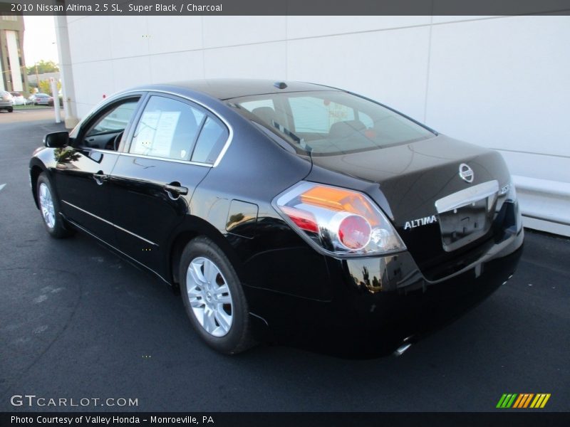 Super Black / Charcoal 2010 Nissan Altima 2.5 SL