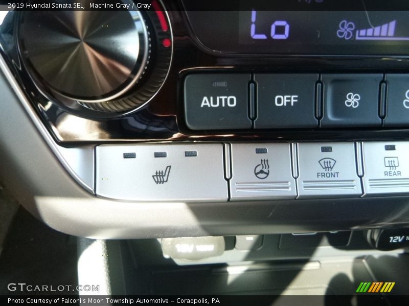 Machine Gray / Gray 2019 Hyundai Sonata SEL