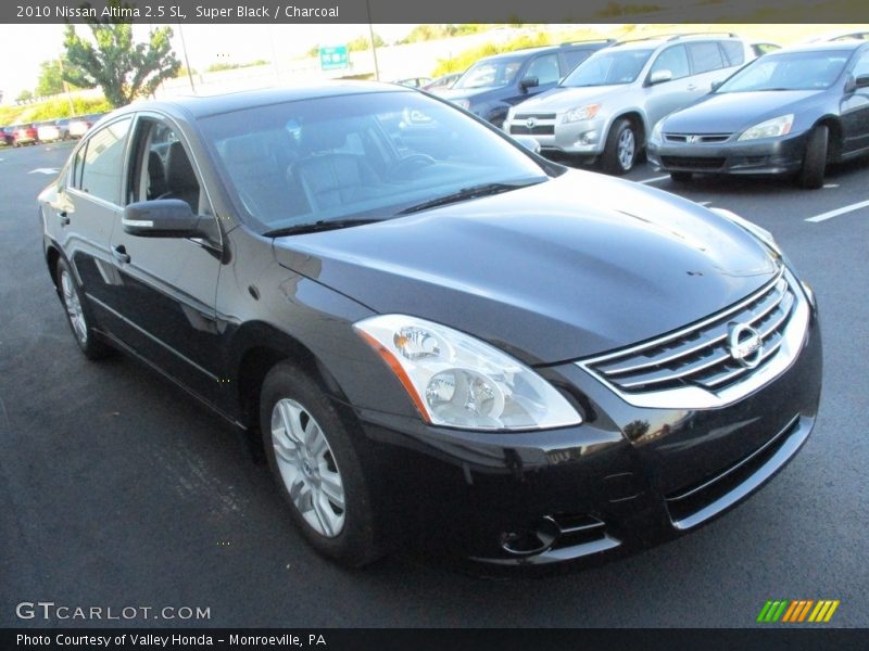 Super Black / Charcoal 2010 Nissan Altima 2.5 SL