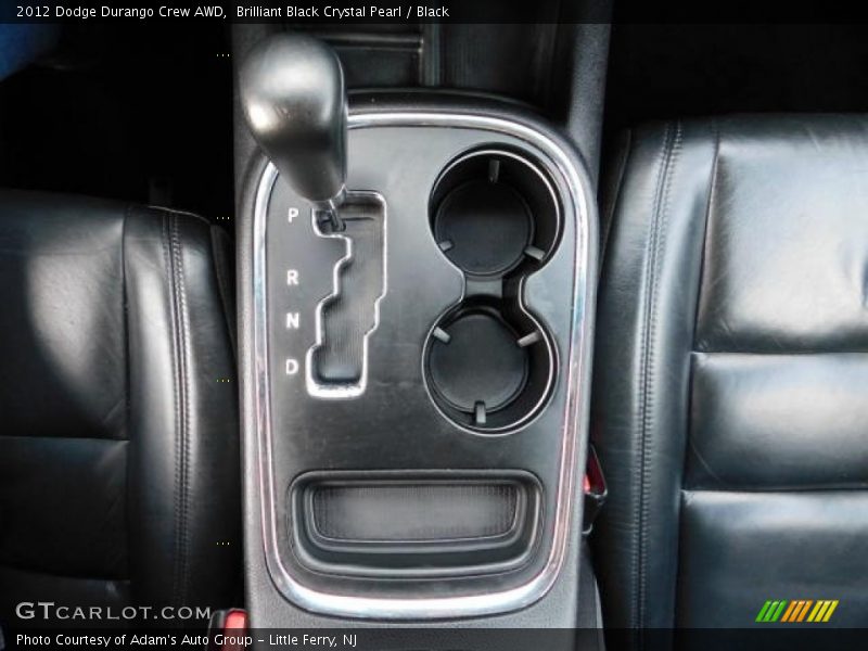 Brilliant Black Crystal Pearl / Black 2012 Dodge Durango Crew AWD