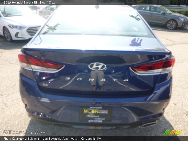 Blue / Gray 2019 Hyundai Sonata SE