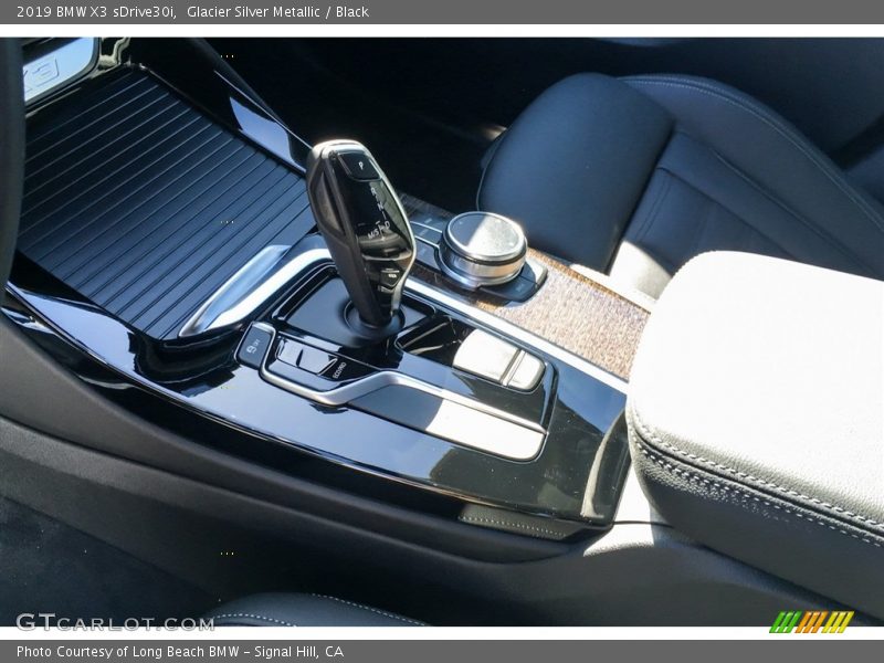 Glacier Silver Metallic / Black 2019 BMW X3 sDrive30i