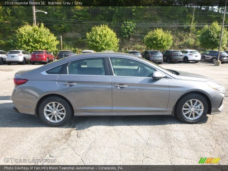 Machine Gray / Gray 2019 Hyundai Sonata SE