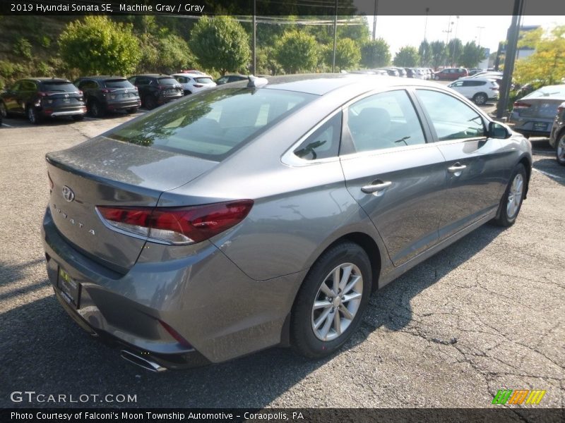 Machine Gray / Gray 2019 Hyundai Sonata SE