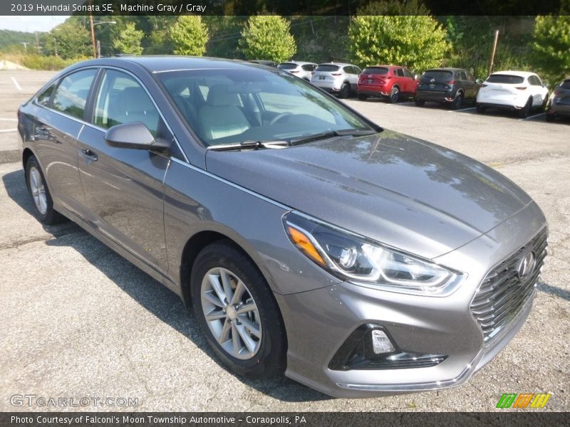 Machine Gray / Gray 2019 Hyundai Sonata SE