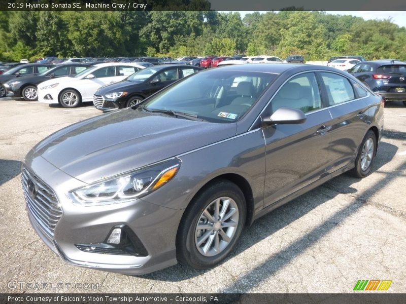 Machine Gray / Gray 2019 Hyundai Sonata SE
