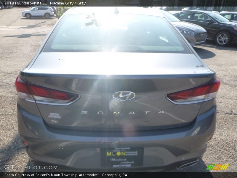 Machine Gray / Gray 2019 Hyundai Sonata SE