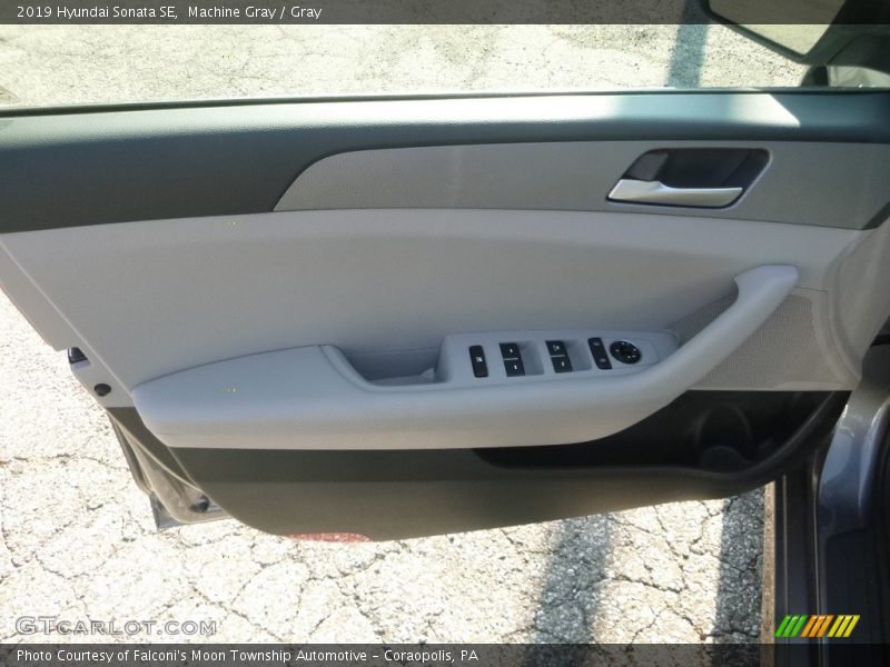 Machine Gray / Gray 2019 Hyundai Sonata SE