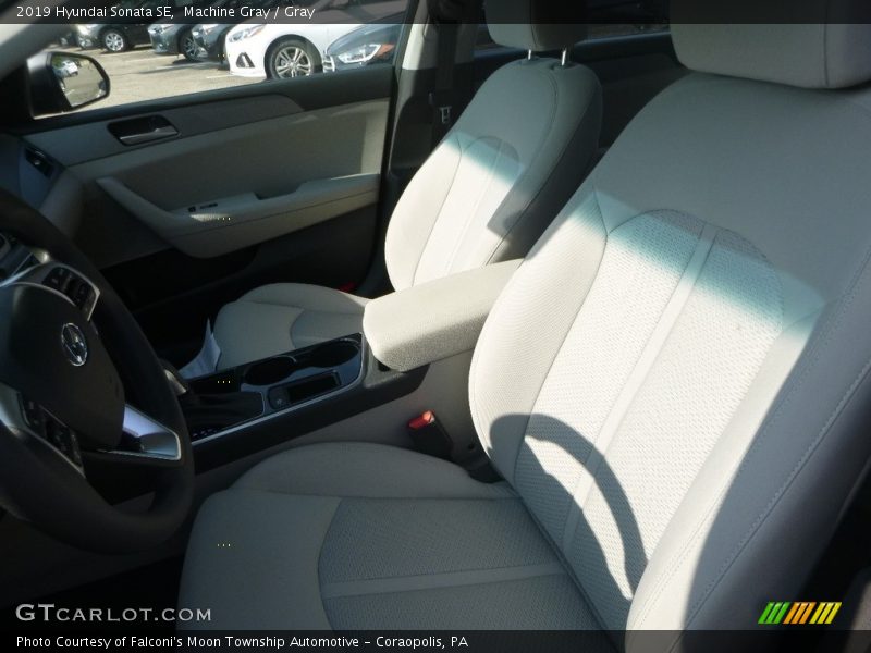 Machine Gray / Gray 2019 Hyundai Sonata SE