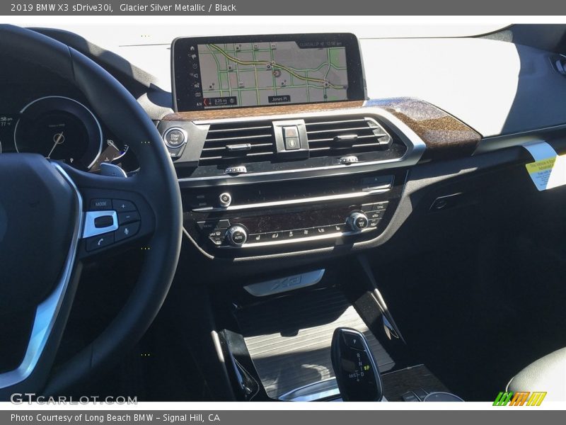 Glacier Silver Metallic / Black 2019 BMW X3 sDrive30i