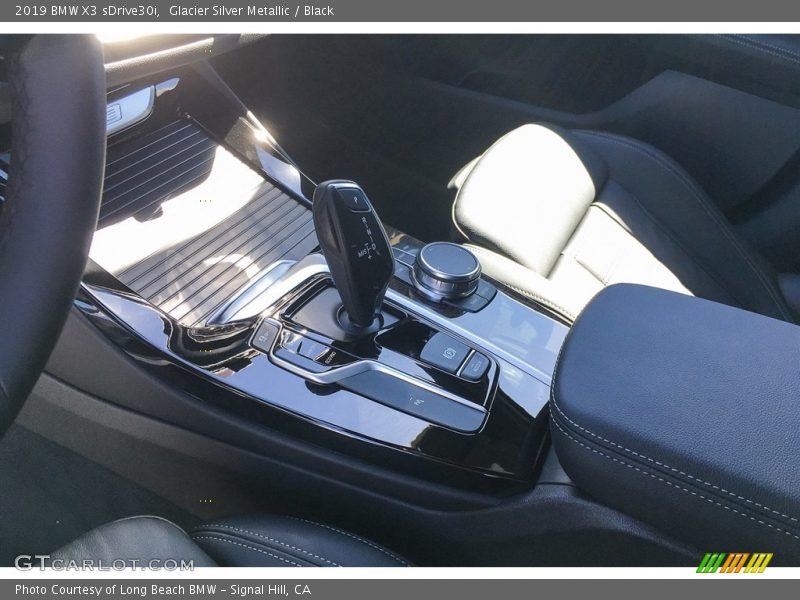 Glacier Silver Metallic / Black 2019 BMW X3 sDrive30i