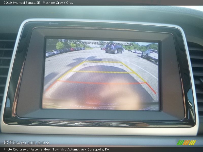 Machine Gray / Gray 2019 Hyundai Sonata SE