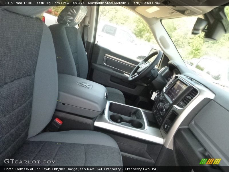 Maximum Steel Metallic / Black/Diesel Gray 2019 Ram 1500 Classic Big Horn Crew Cab 4x4