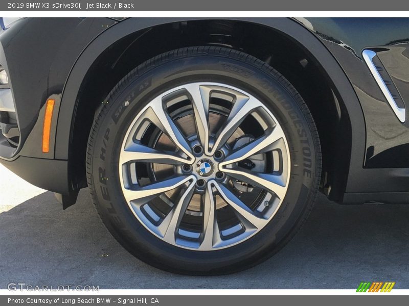 Jet Black / Black 2019 BMW X3 sDrive30i