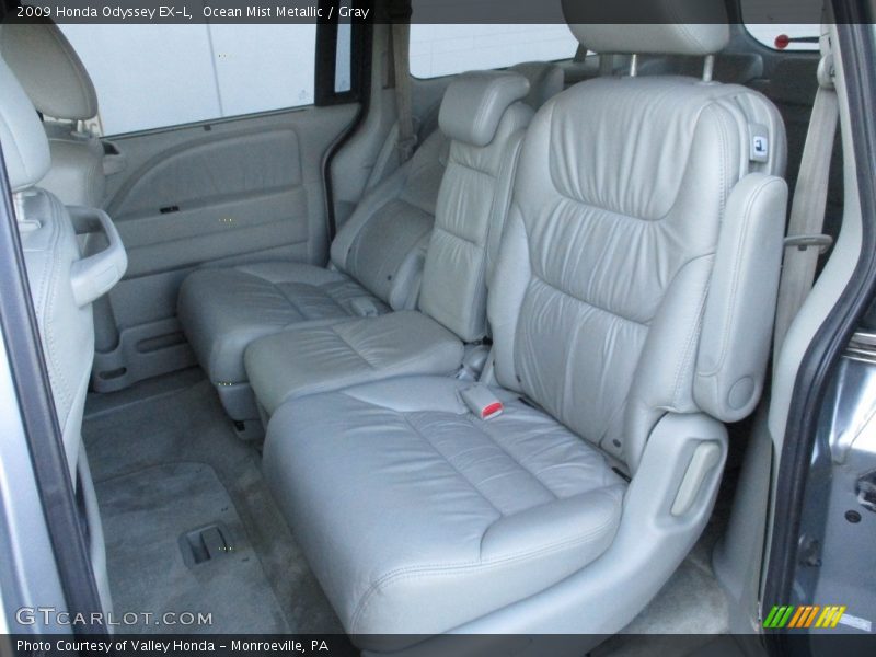 Ocean Mist Metallic / Gray 2009 Honda Odyssey EX-L