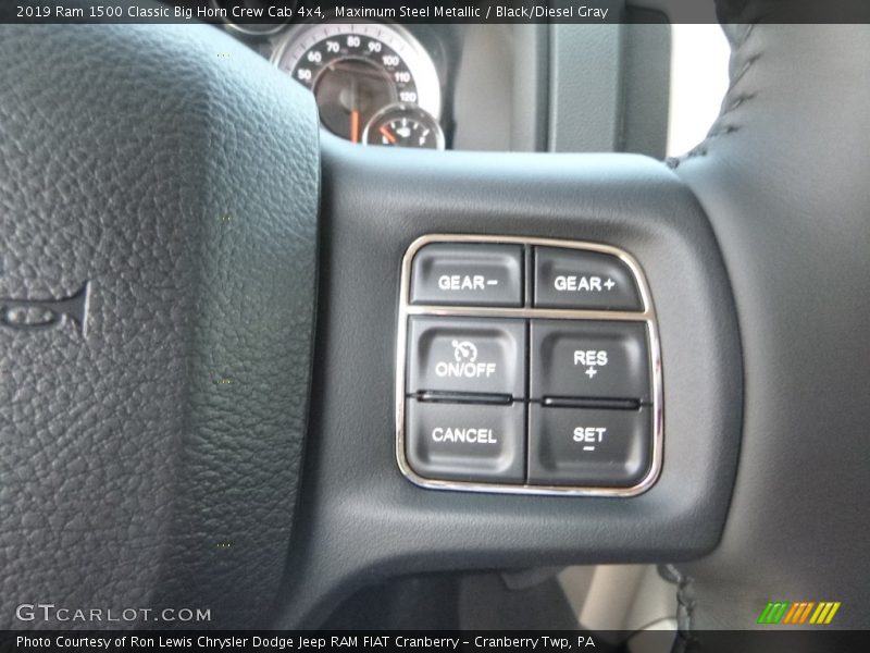 Controls of 2019 1500 Classic Big Horn Crew Cab 4x4