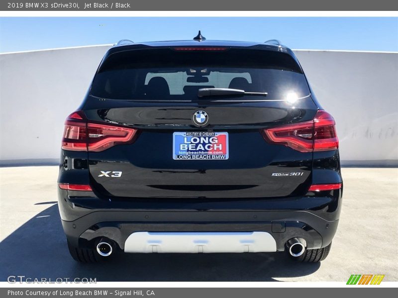 Jet Black / Black 2019 BMW X3 sDrive30i
