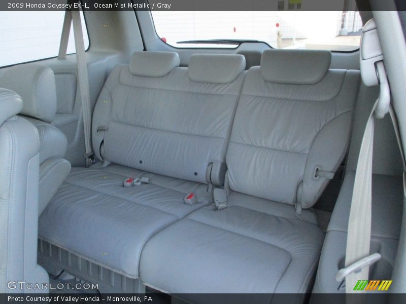 Ocean Mist Metallic / Gray 2009 Honda Odyssey EX-L