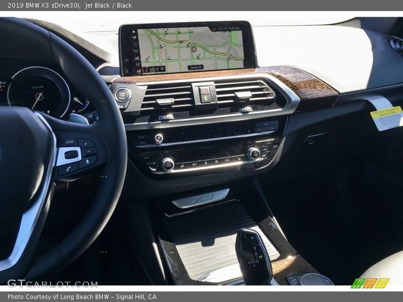 Jet Black / Black 2019 BMW X3 sDrive30i
