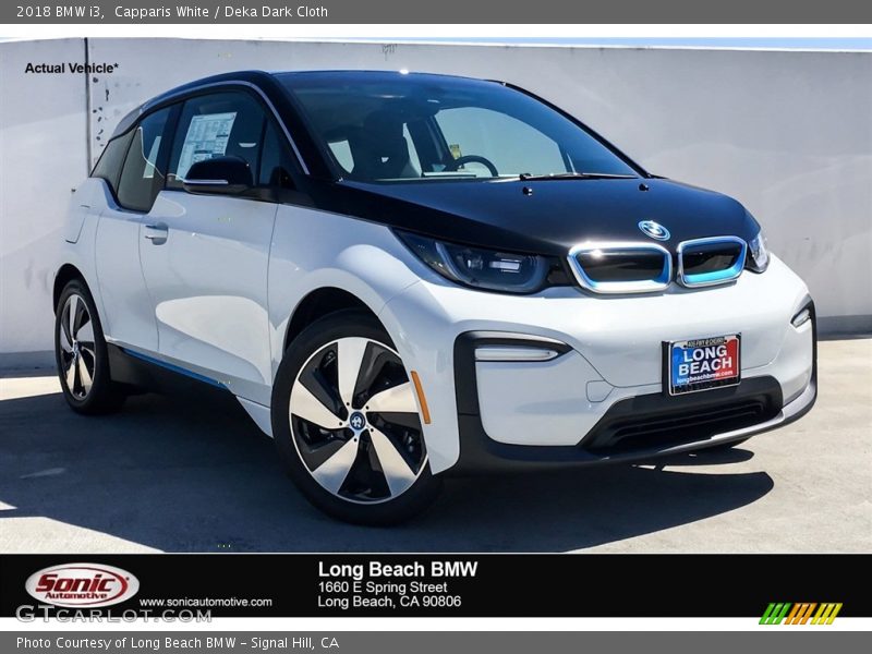 Capparis White / Deka Dark Cloth 2018 BMW i3