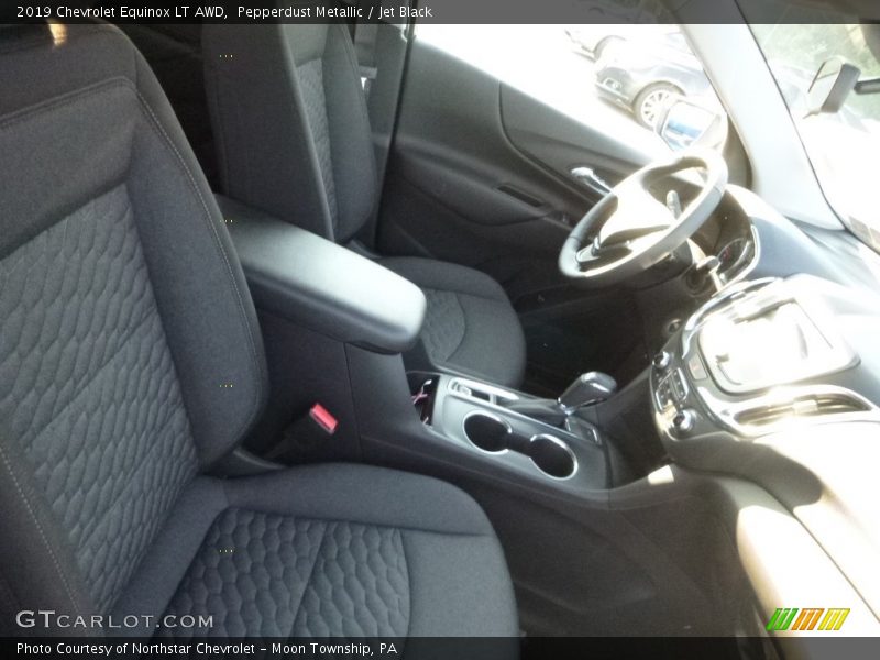 Pepperdust Metallic / Jet Black 2019 Chevrolet Equinox LT AWD