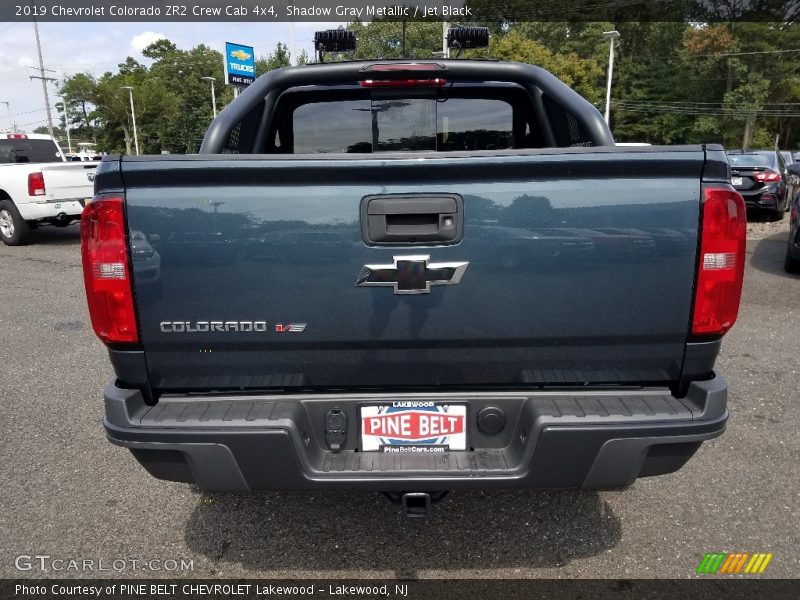 Shadow Gray Metallic / Jet Black 2019 Chevrolet Colorado ZR2 Crew Cab 4x4