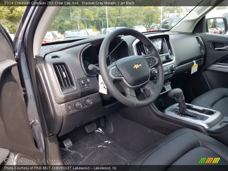 Shadow Gray Metallic / Jet Black 2019 Chevrolet Colorado ZR2 Crew Cab 4x4