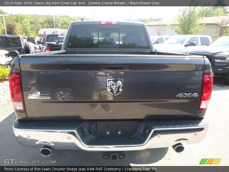 Granite Crystal Metallic / Black/Diesel Gray 2019 Ram 1500 Classic Big Horn Crew Cab 4x4