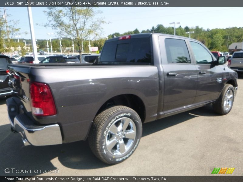 Granite Crystal Metallic / Black/Diesel Gray 2019 Ram 1500 Classic Big Horn Crew Cab 4x4