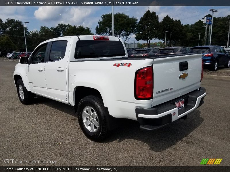 Summit White / Jet Black/Dark Ash 2019 Chevrolet Colorado WT Crew Cab 4x4