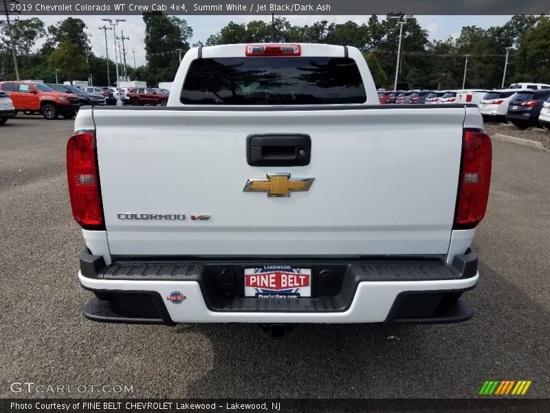 Summit White / Jet Black/Dark Ash 2019 Chevrolet Colorado WT Crew Cab 4x4