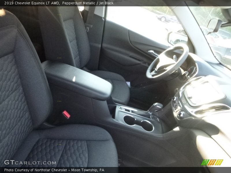 Pepperdust Metallic / Jet Black 2019 Chevrolet Equinox LT AWD