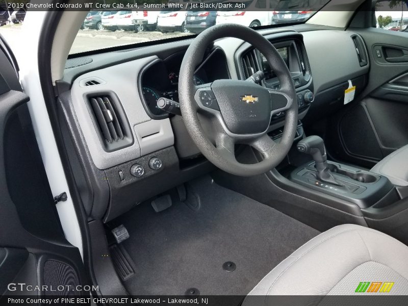 Dashboard of 2019 Colorado WT Crew Cab 4x4