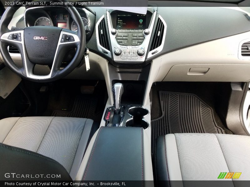 Summit White / Light Titanium 2013 GMC Terrain SLT