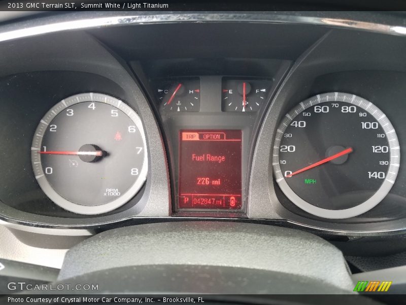 Summit White / Light Titanium 2013 GMC Terrain SLT