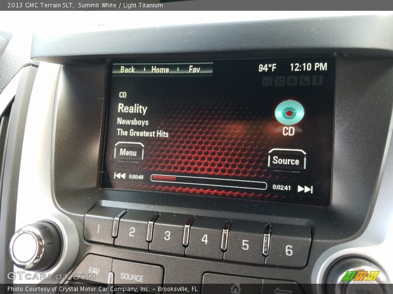 Summit White / Light Titanium 2013 GMC Terrain SLT