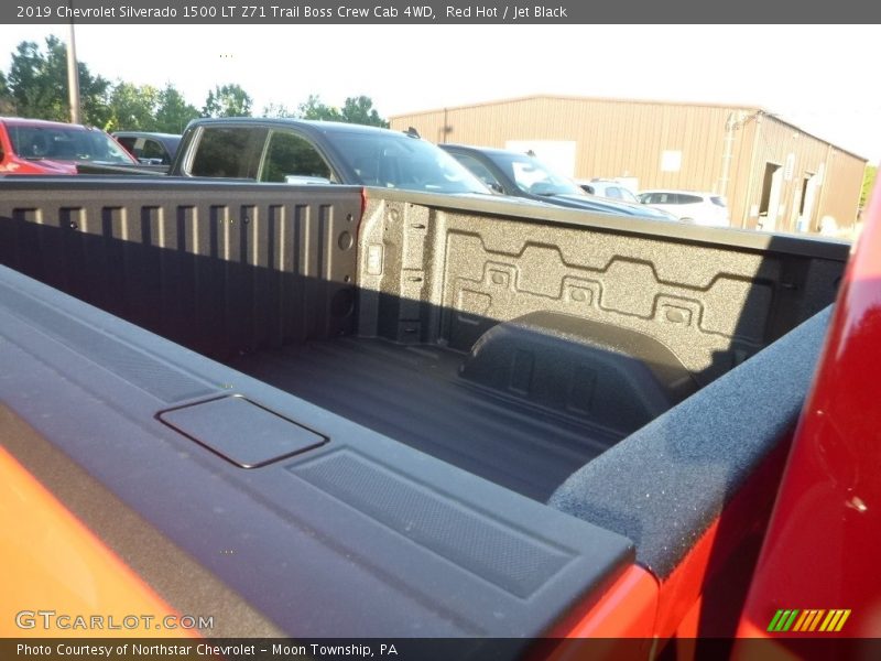 Red Hot / Jet Black 2019 Chevrolet Silverado 1500 LT Z71 Trail Boss Crew Cab 4WD