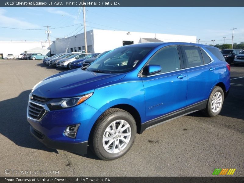 Kinetic Blue Metallic / Jet Black 2019 Chevrolet Equinox LT AWD