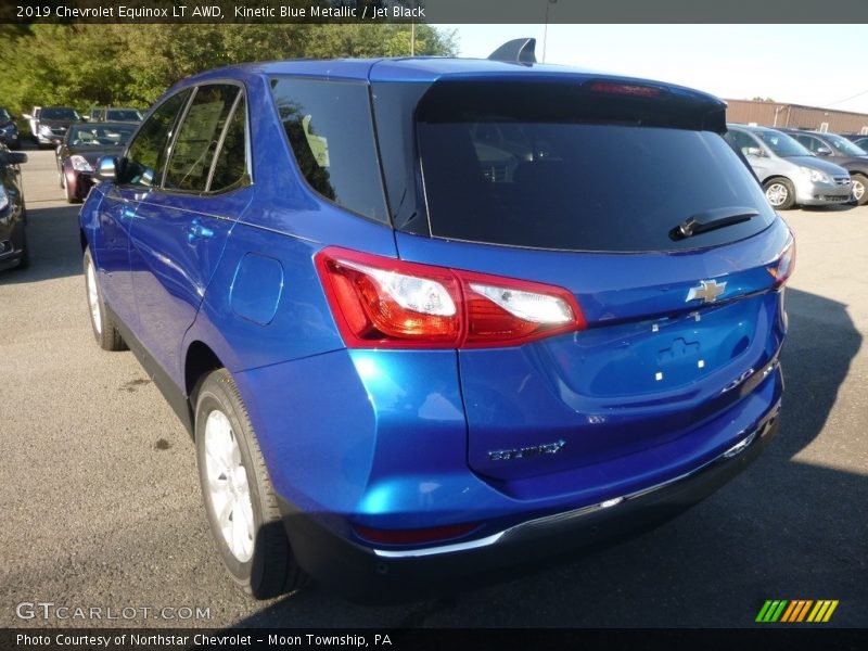 Kinetic Blue Metallic / Jet Black 2019 Chevrolet Equinox LT AWD