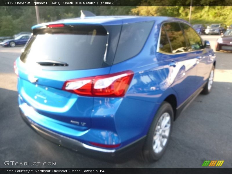 Kinetic Blue Metallic / Jet Black 2019 Chevrolet Equinox LT AWD