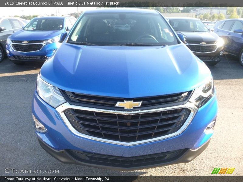 Kinetic Blue Metallic / Jet Black 2019 Chevrolet Equinox LT AWD
