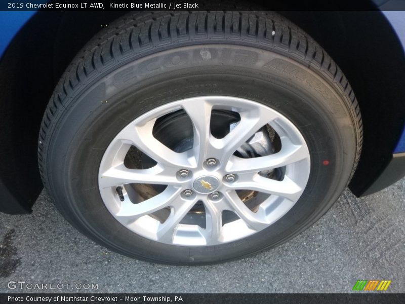 Kinetic Blue Metallic / Jet Black 2019 Chevrolet Equinox LT AWD