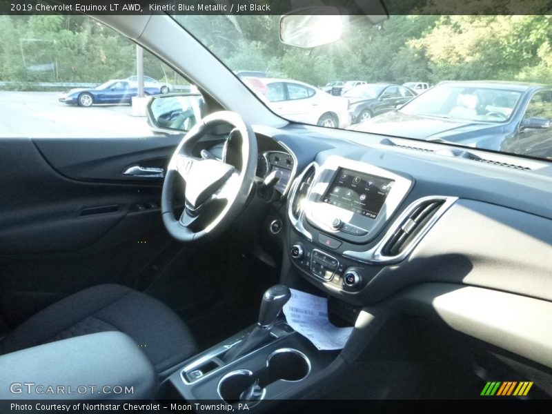 Kinetic Blue Metallic / Jet Black 2019 Chevrolet Equinox LT AWD